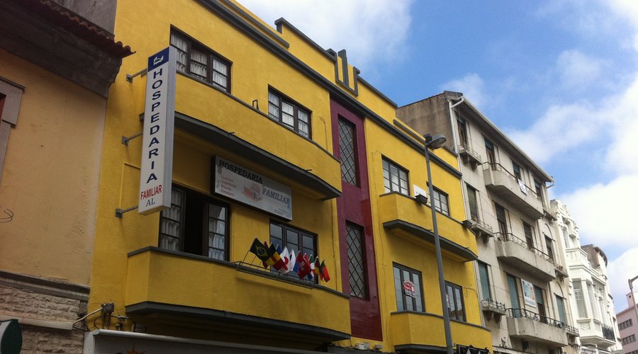 Frente da Hospedaria Familiar