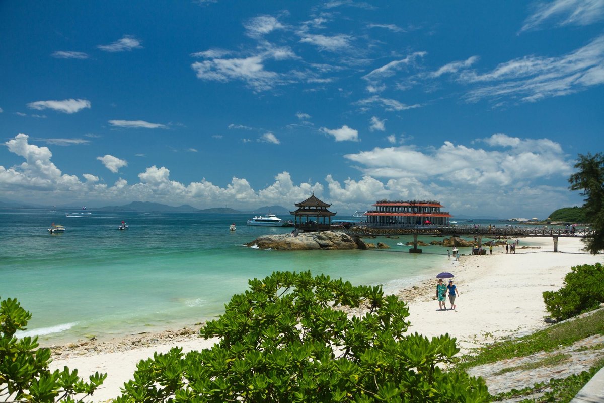  Wuzhizhou  strand - Hajnan