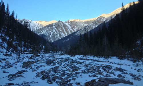 Past the caves

