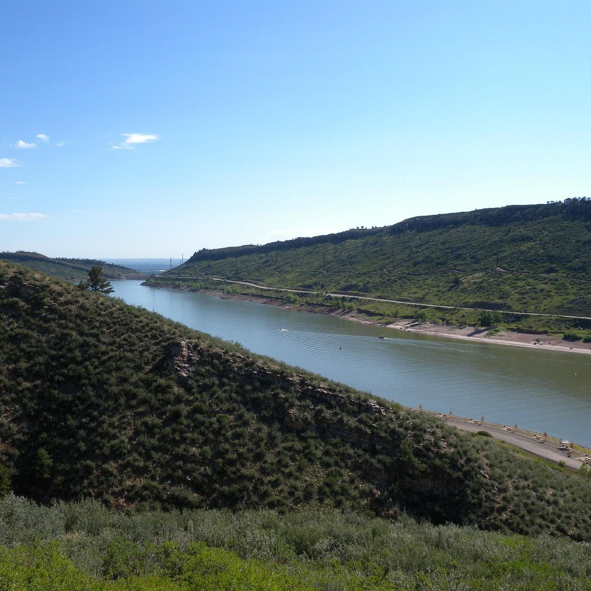 Open mountain. Форт-Маунтин. Horsetooth.