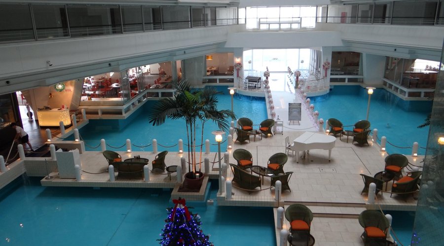 View of the lobby from 2nd floor
