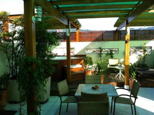 Piscina y playa
