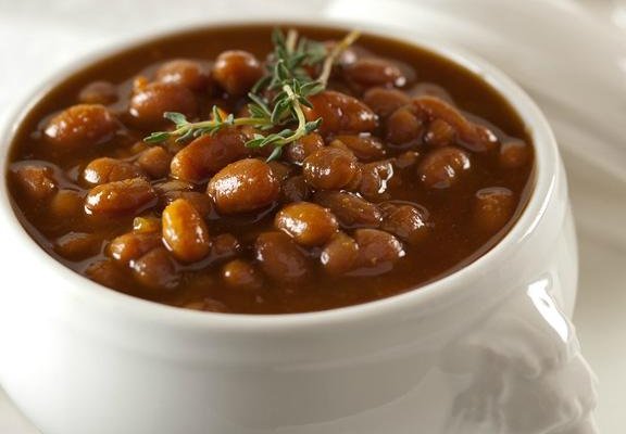 Fèves au lard maison / traditionnal pork and beans