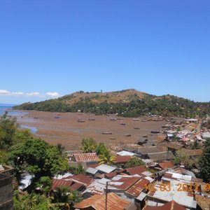view from balcony