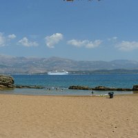 the beach