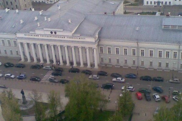 the main building
