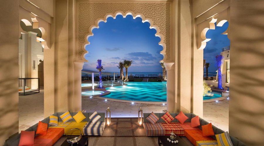 Poolside Majlis - The Ajman Palace