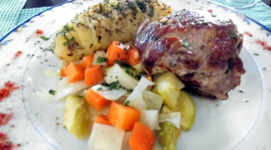 das gegrillte Rinderfildet
