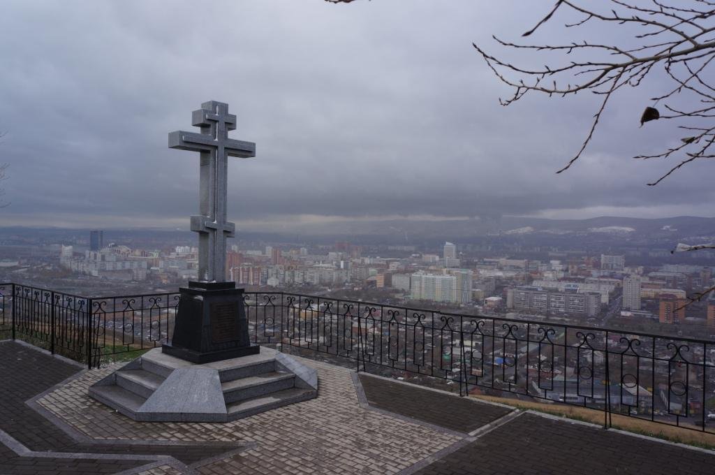 Часовня Параскевы пятницы Красноярск смотровая площадка