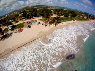 The Reef seen from a kite!