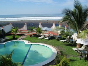 Piscine et plage