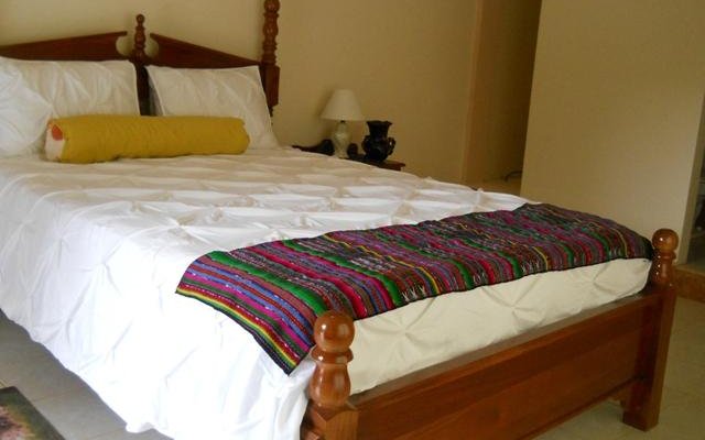 queen bed in cabin # 2