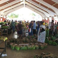 Inner hall of the food markets