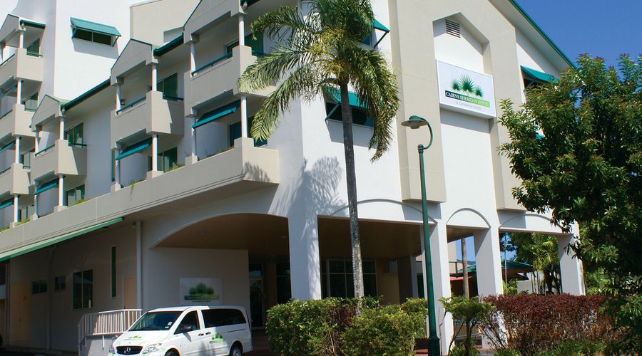 Entrance of Cairns Sheridan Hotel