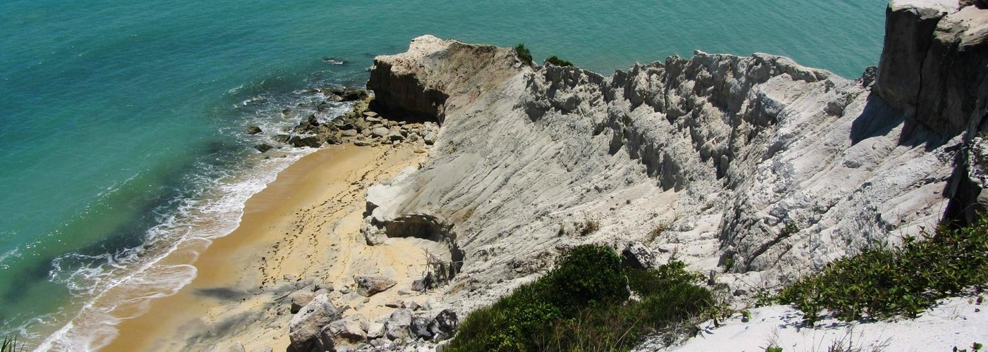 No caminho entre a Praia do Espelho e Praia de Juacema

