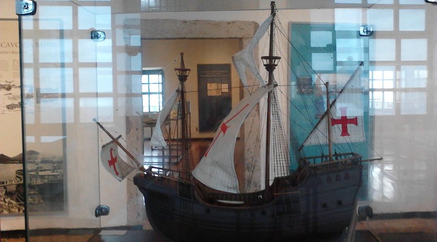 Réplica de nau portuguesa no Museu Náutico
