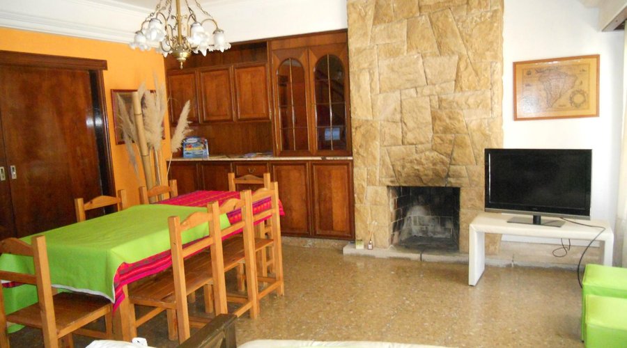 Salón comedor y living.