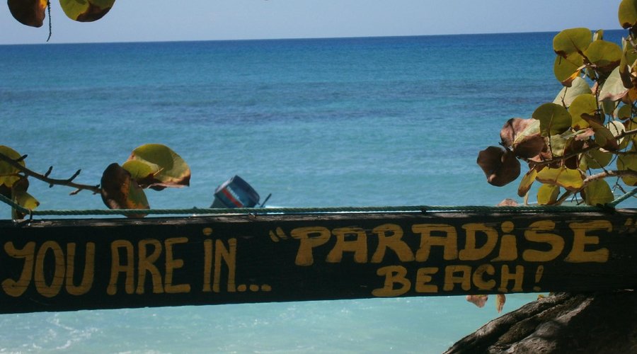 La spiaggia del Paradiso!
