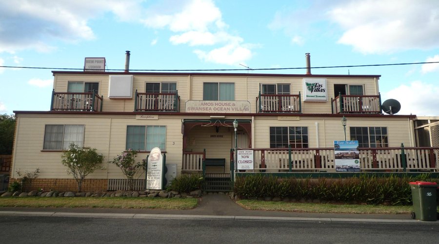 exterior of Amos House in Swansea, Tasmania on Tuesday 1 January 2013