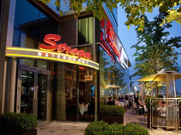 Seaport restaurants outdoor online seating