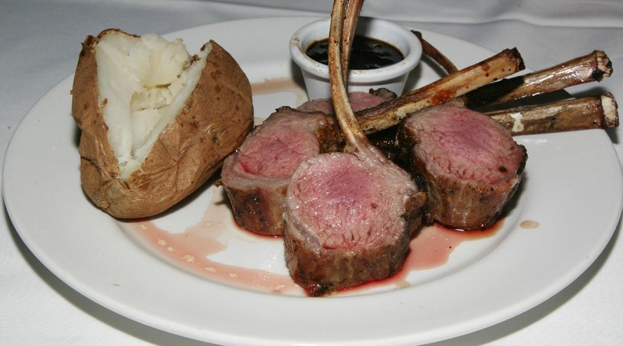 Grilled Rack of Lamb