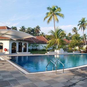 The pool
