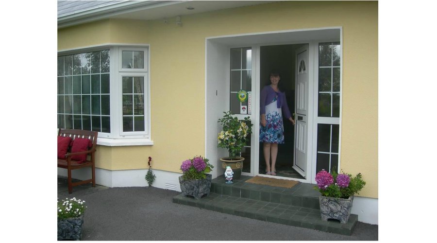 on arrival at Ashfield house