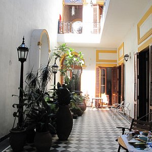 Central courtyard from ground floor
