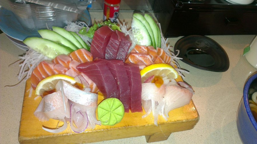 2 Mixed Sashimi combined
