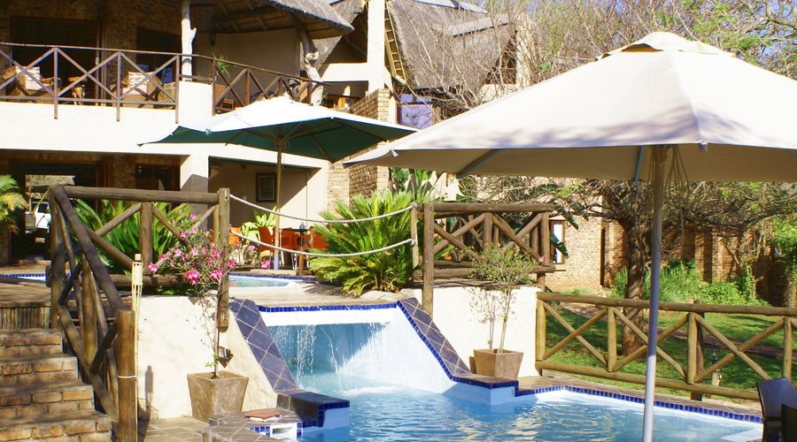 Main lodge pool deck