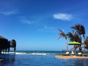 Piscina e praia