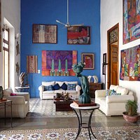 Interior de Nahualli Casa de los Artistas