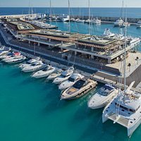 Port Adriano von oben