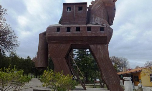 The Trojan Horse at Troia
