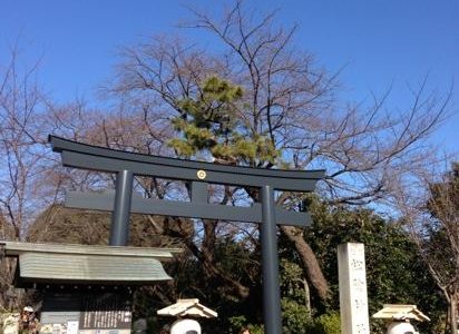 初詣 松陰神社