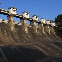 the dam