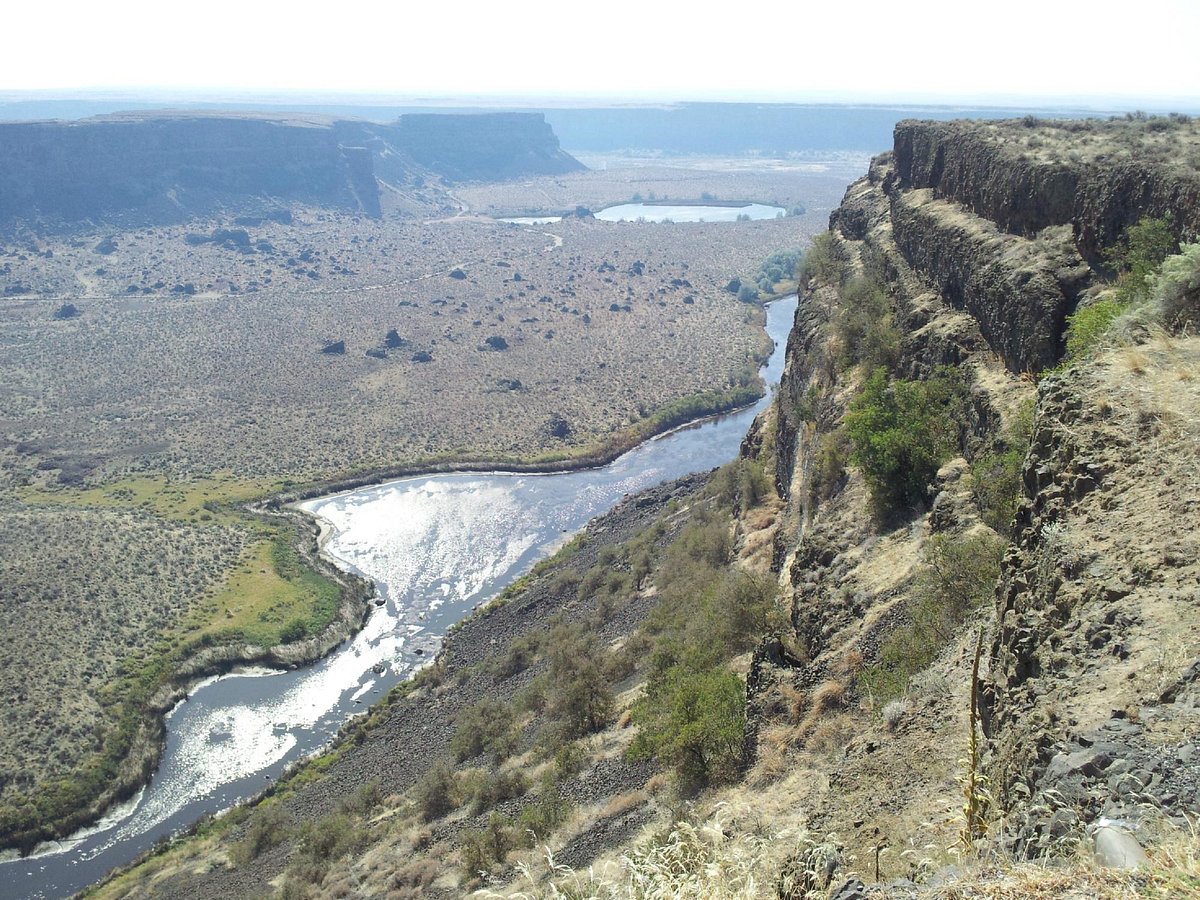 Dry Falls panorama, en.wikipedia.org/wiki/Dry_Falls Click t…