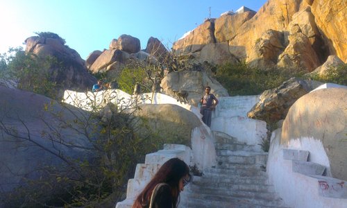 Stairs to the temple
