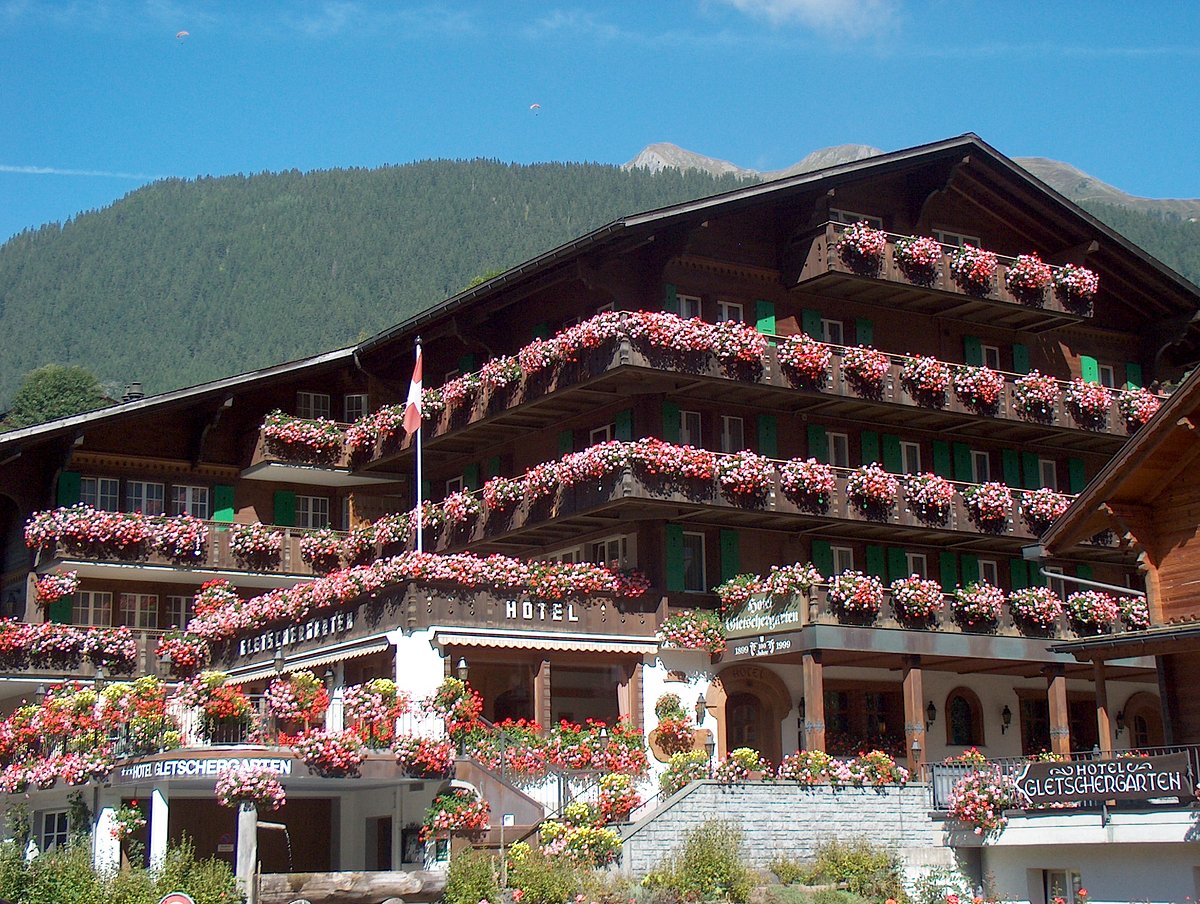 Hotel Gletschergarten, hotel em Premia
