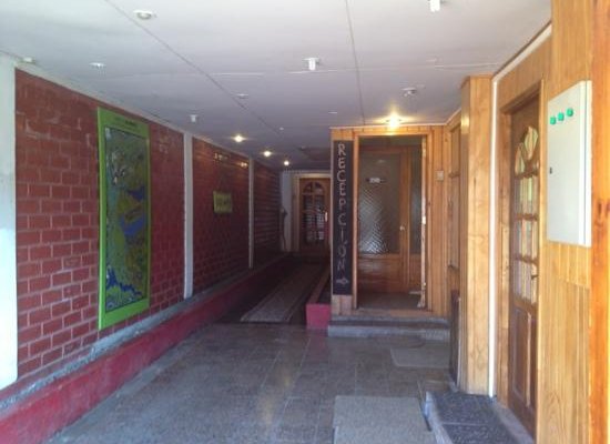 Entrada al hostal
