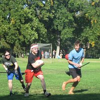 Playing Quidditch