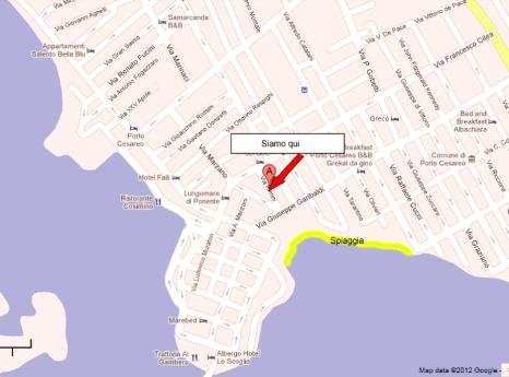 Mappa dove siamo