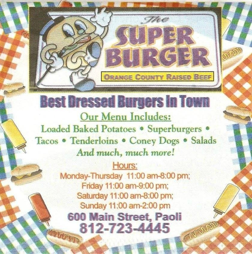 THE SUPERBURGER, Paoli - Restaurant Reviews, Photos & Phone Number ...