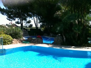 Piscina e praia