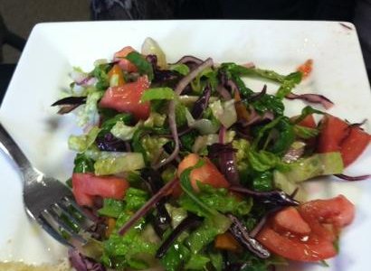                   salad
                