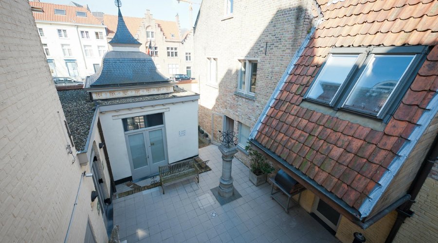 zicht op het terras