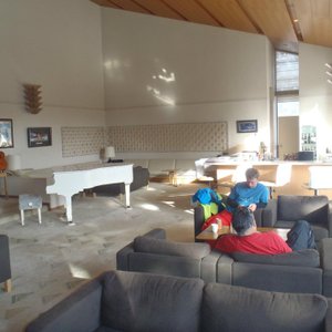                   Bar & Lounge area
                