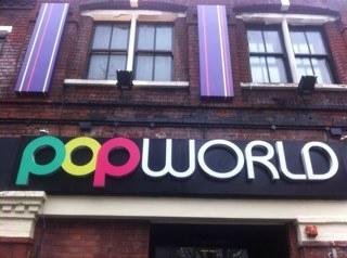                   Pop World entrance
                