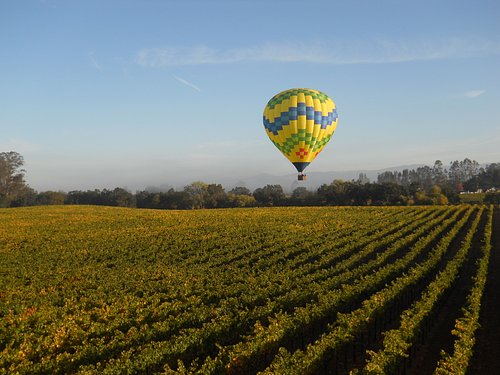 Top-Rated Hot Air Balloon Tours in Sonoma County