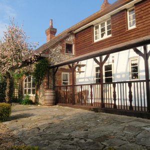 Entrance to B&B via veranda